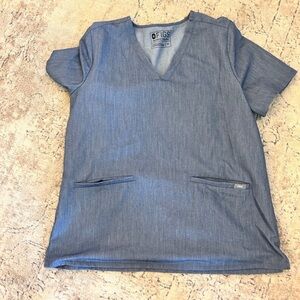 Figs Casma three pocket scrub top